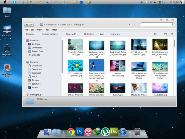 Mac Os Windows 7 Theme Download
